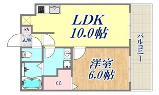 パルデ塚口の物件間取画像